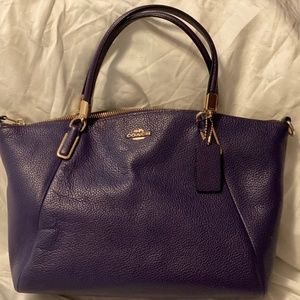 Coach - Purple Smaller hand Bag
